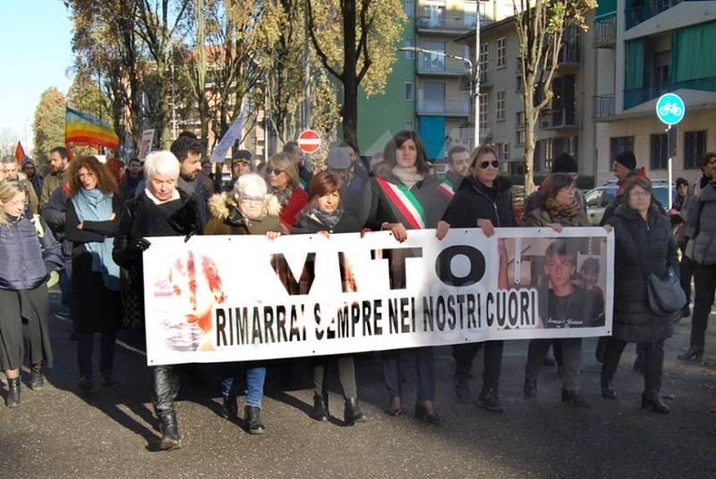 PIANEZZA-RIVOLI - La città di Torino da oggi ha un giardino dedicato a Vito Scafidi - LE FOTO