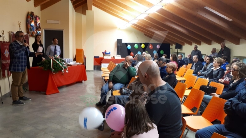 VENARIA - L'Avis dona alla città quasi 4mila euro per l'acquisto di nuovi giochi per i bambini