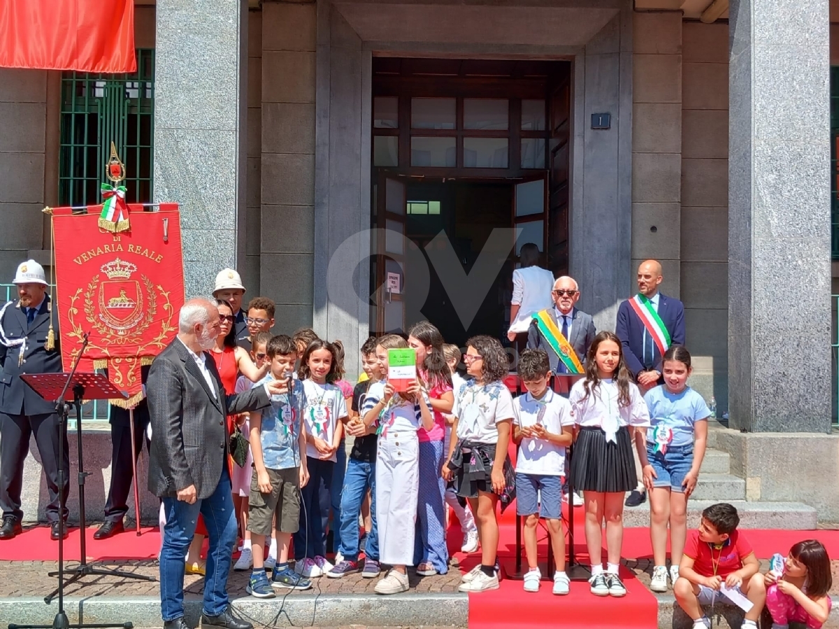 VENARIA - Celebrato il 2 Giugno, Festa della Repubblica - FOTO