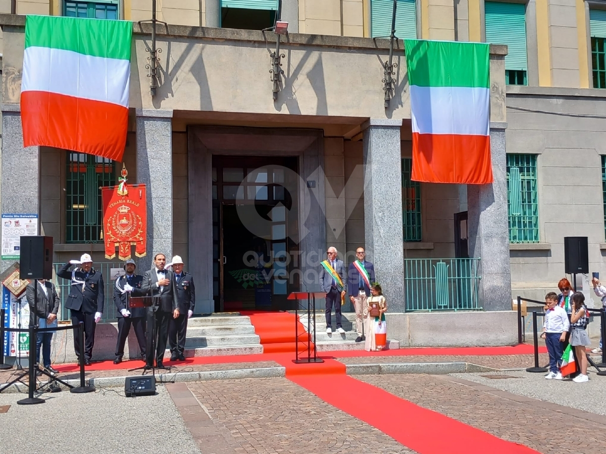 VENARIA - Celebrato il 2 Giugno, Festa della Repubblica - FOTO