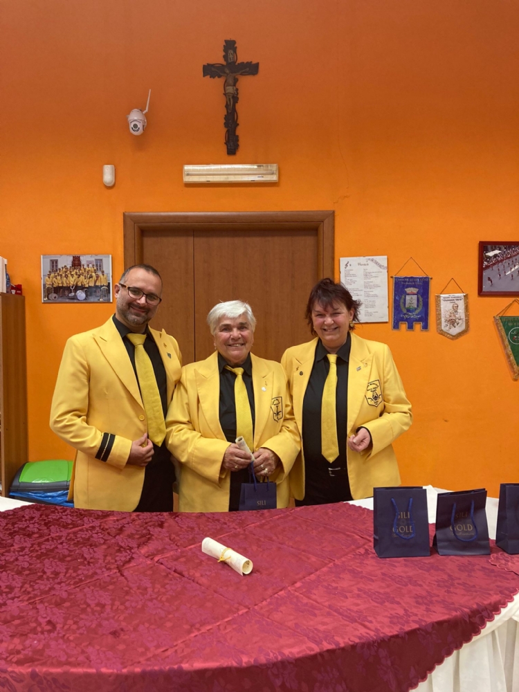 DRUENTO - La Festa di Santa Cecilia: la Banda premia i soci più longevi - FOTO