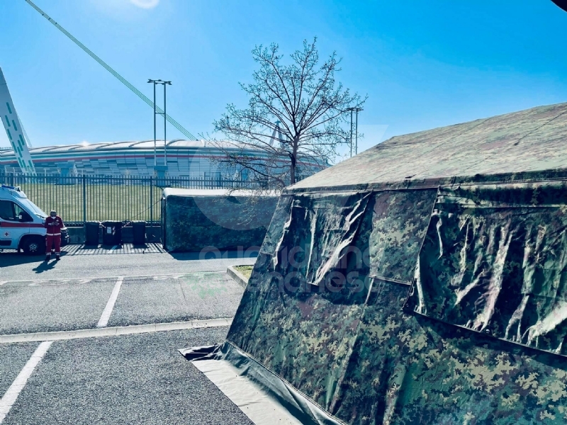 TORINO-VENARIA - Attivo il nuovo punto vaccinale dell'Allianz Stadium: oggi 100 dosi inoculate