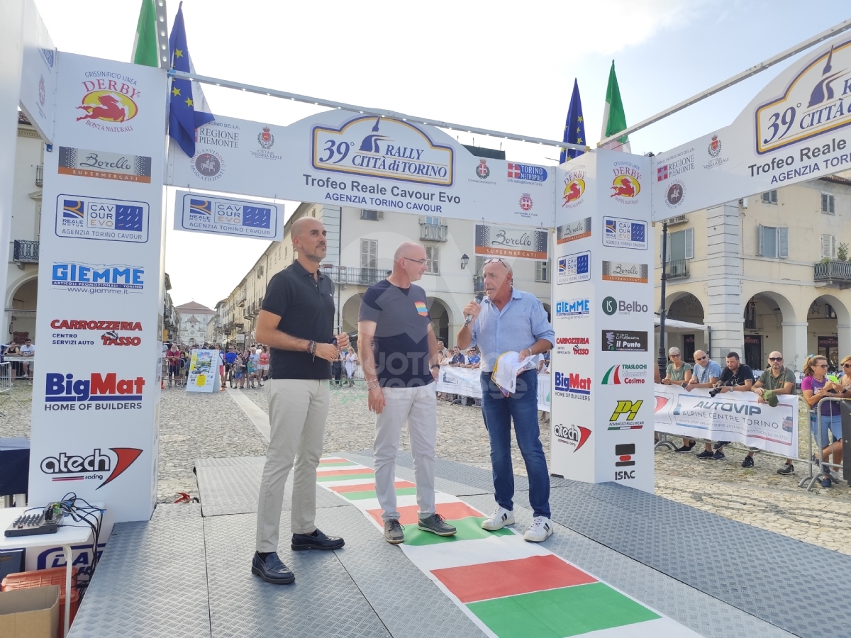 VENARIA - Jacopo Araldo e Lorena Boero hanno vinto il «Rally Città di Torino» - FOTO