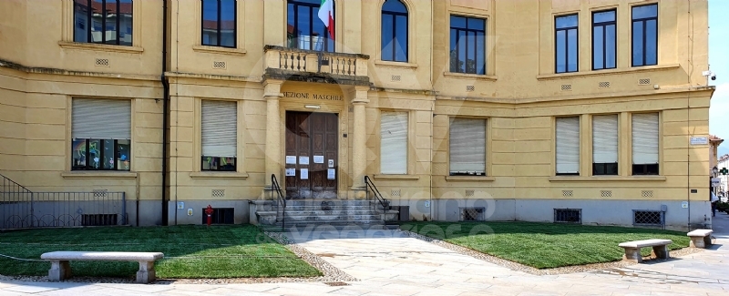 VENARIA - Rubate (e mangiate) alcune arance selvatiche ornamentali in piazza Vittorio Veneto