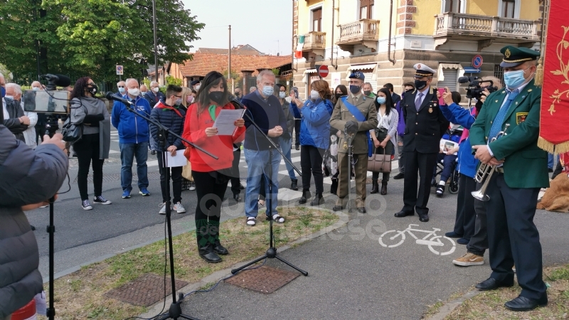VENARIA - La Città celebra il 25 aprile, Festa di Liberazione - FOTO
