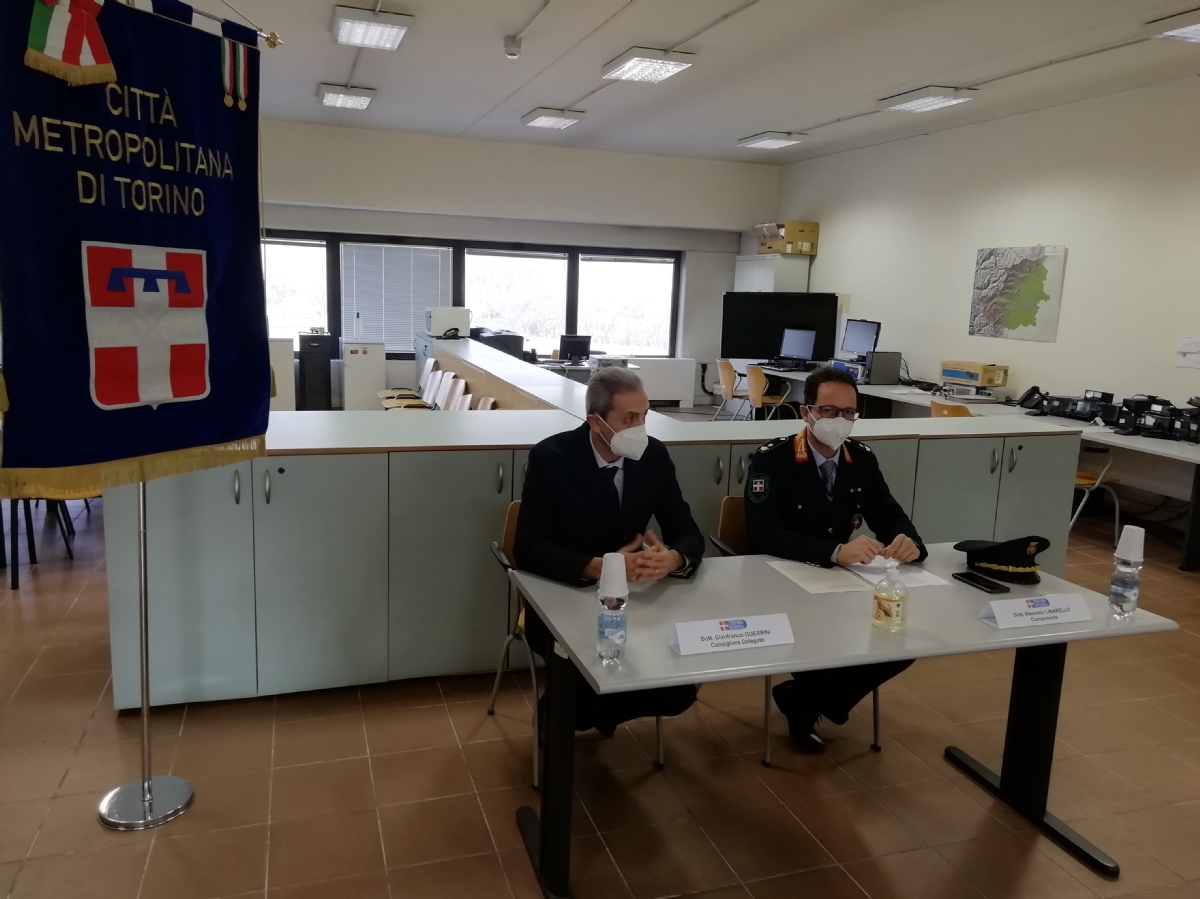 A GRUGLIASCO la nuova sede della polizia metropolitana: è in via Alberto Sordi - FOTO