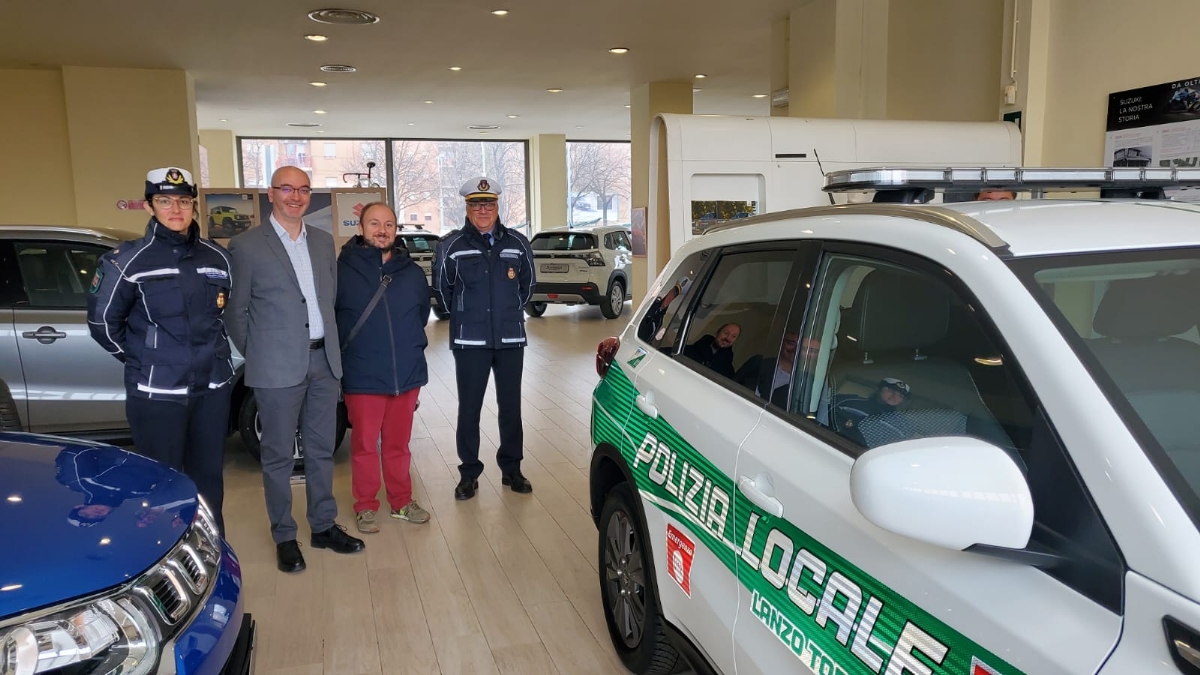 La Polizia Locale di Lanzo ha scelto Suzuki ed Autogrup S