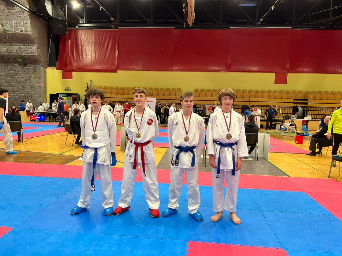 SPORT - Il venariese Fabrizio Giordano primo all'Open di karate a Velenje, in Slovenia