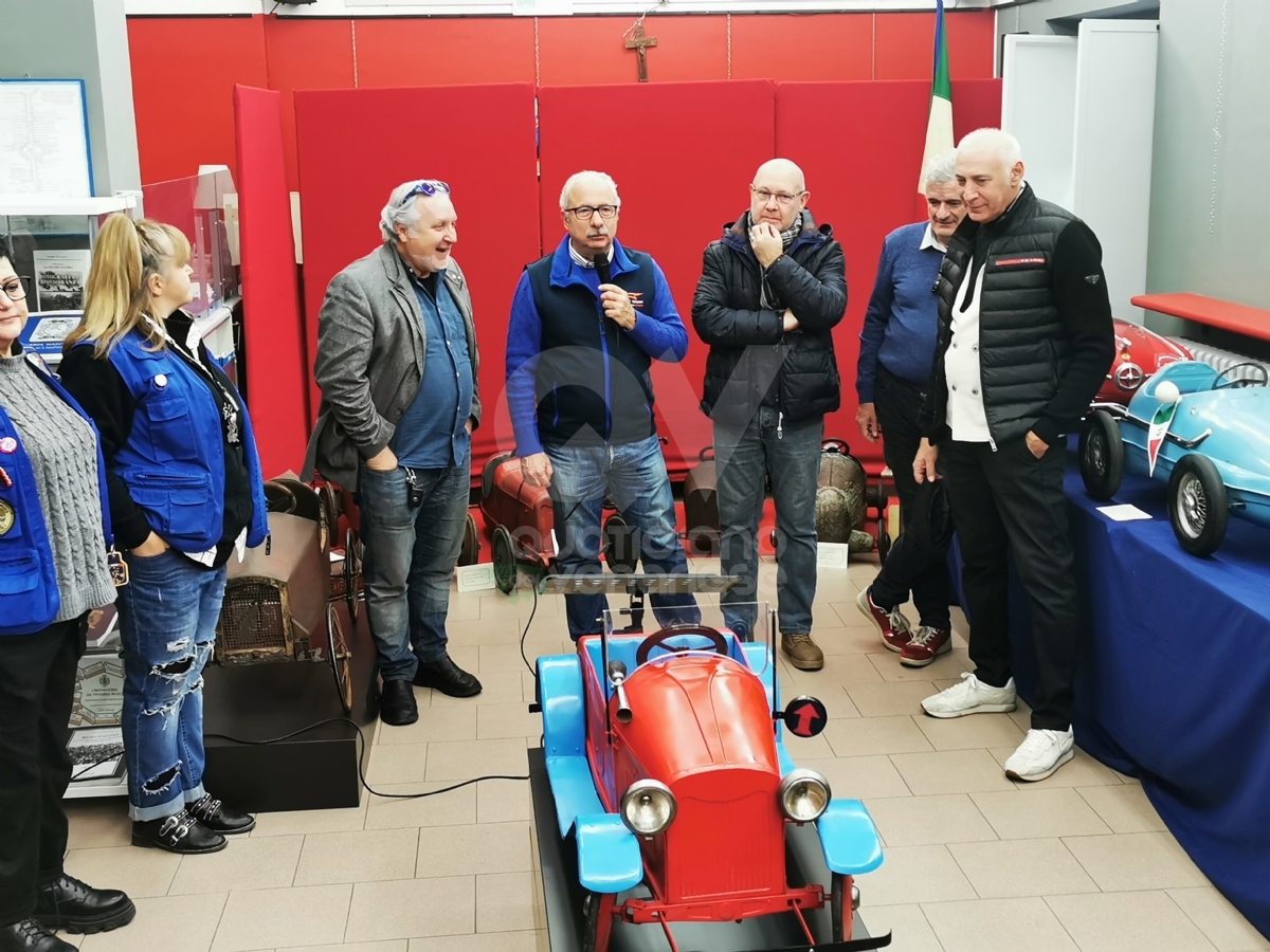 VENARIA - La mostra «Auto a pedali» di Antonio Iorio: un bellissimo tuffo nel passato - FOTO