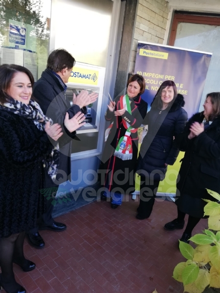 GIVOLETTO - Finalmente in paese torna un bancomat, grazie a Poste Italiane
