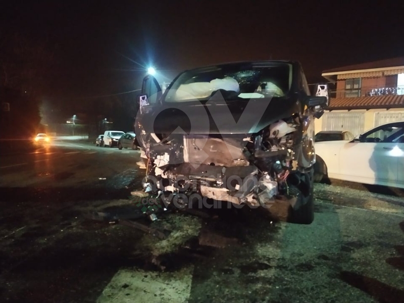 LA CASSA - Scontro tra furgone e auto in via Avigliana: cinque i feriti