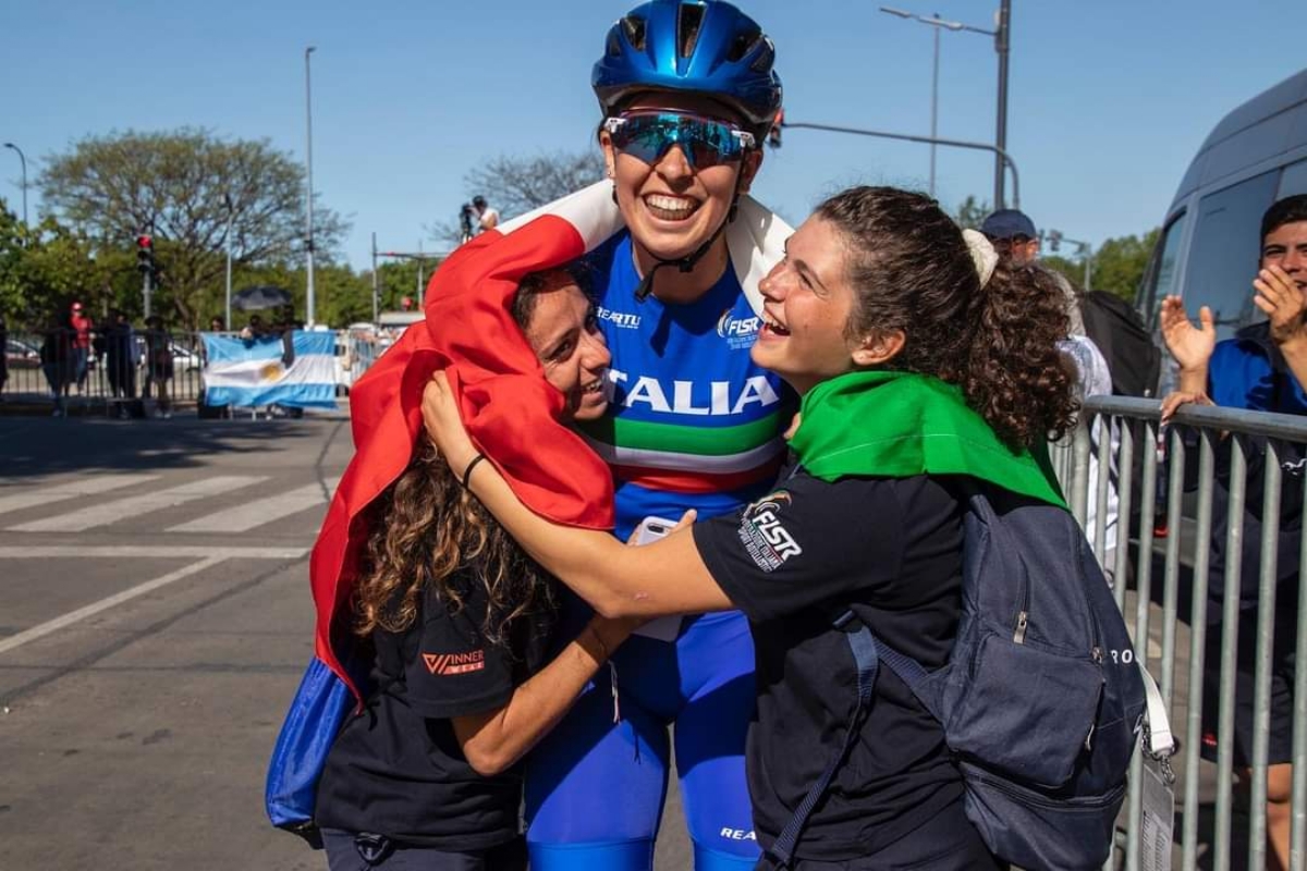 DRUENTO - Alice Marletti Campionessa del Mondo ai «World Skate Games» di Buenos Aires - FOTO