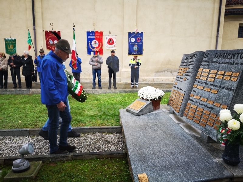VENARIA-DRUENTO - Celebrata la Giornata dell’Unità Nazionale e delle Forze Armate - FOTO
