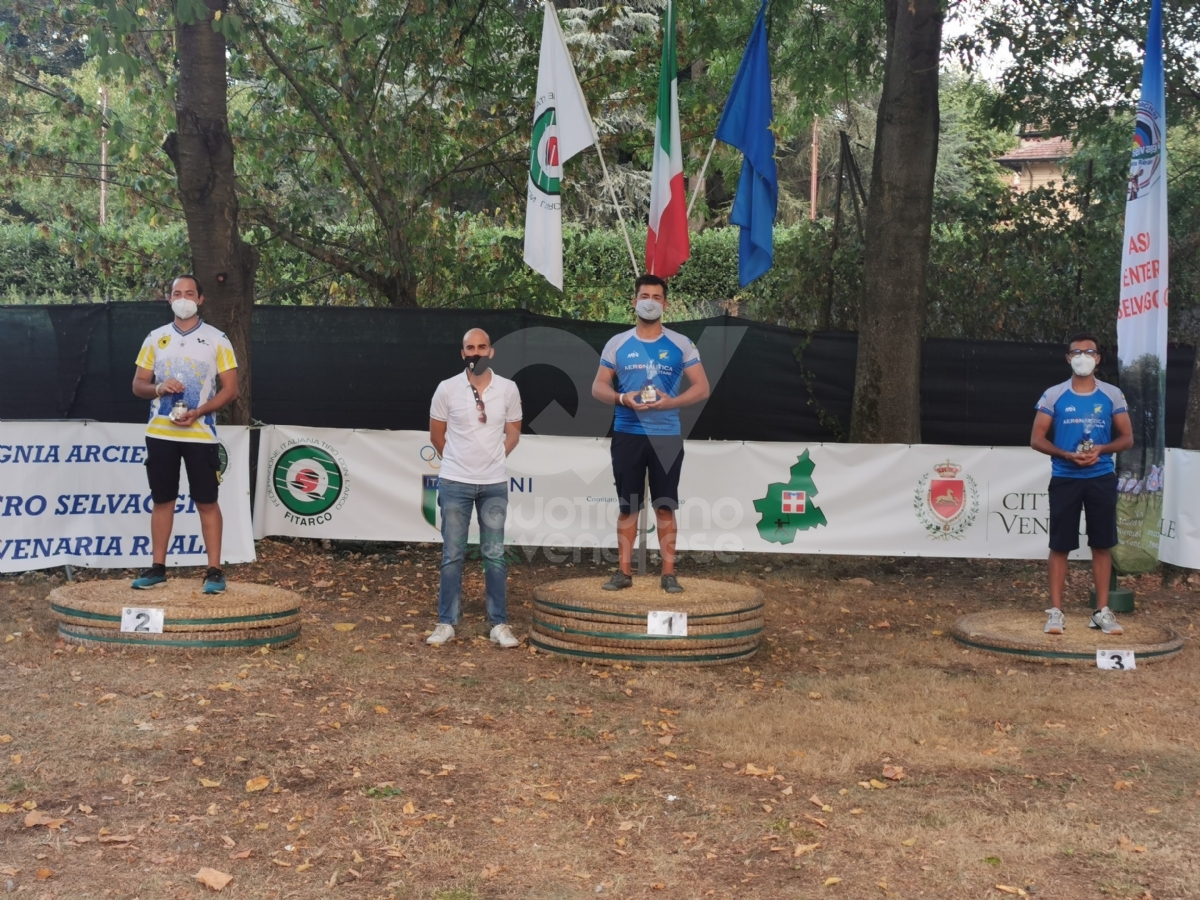 VENARIA - I big del tiro con l'arco nella Reale grazie al Sentiero Selvaggio: Mauro Nespoli da record - FOTO