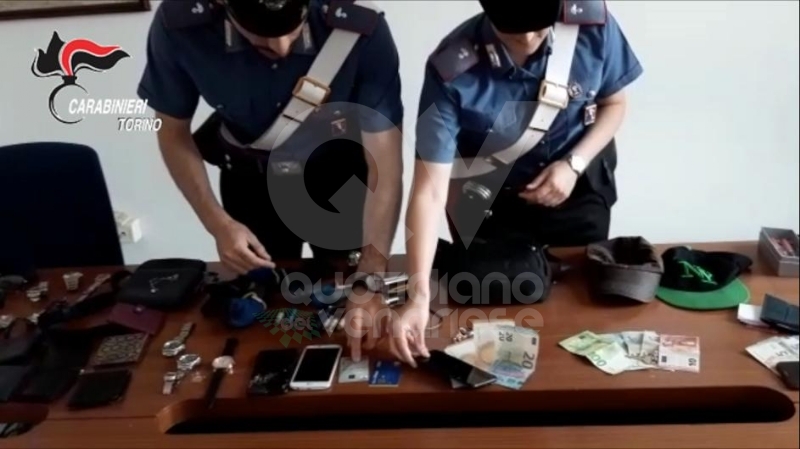 CRONACA - I furti in Canavese, l'arresto a Venaria: in manette la banda che rubava nelle case