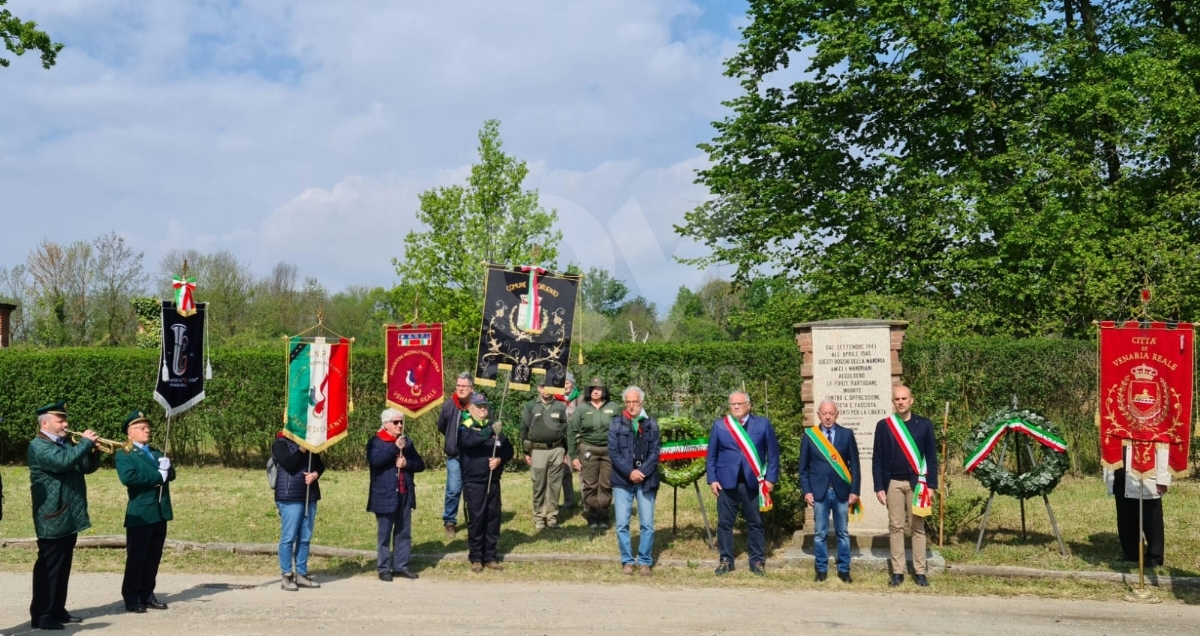 VENARIA - 25 APRILE: Bambini protagonisti alle celebrazioni per la Liberazione - FOTO