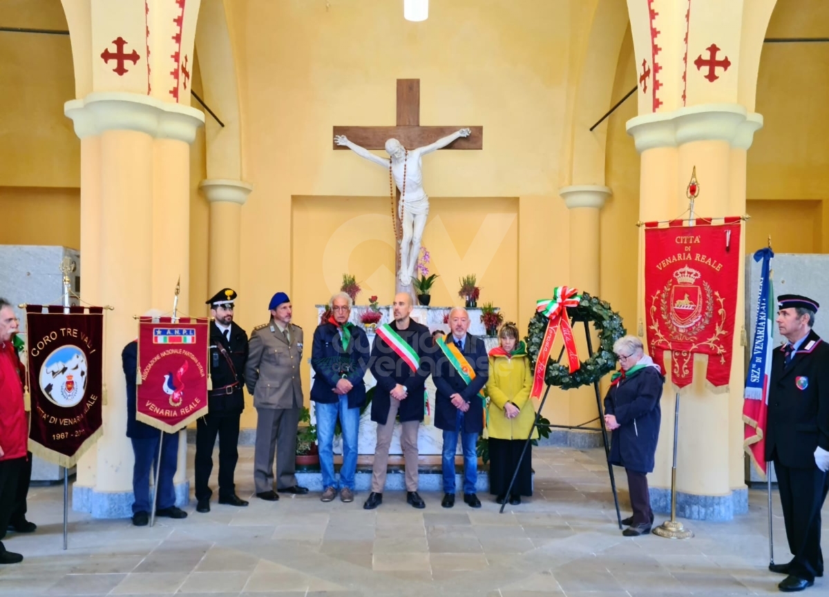 VENARIA - 25 APRILE: Bambini protagonisti alle celebrazioni per la Liberazione - FOTO
