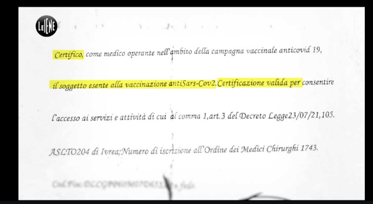 BORGARO - «Le Iene» nello studio del dottor Delicati: «Non mi curo di loro e vado avanti» - FOTO