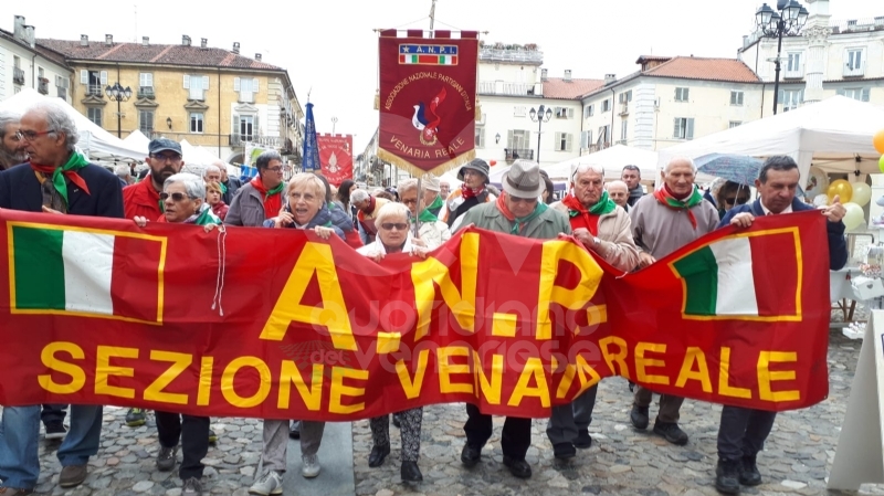 VENARIA - Celebrato il 25 aprile: tutte le fotografie della giornata.