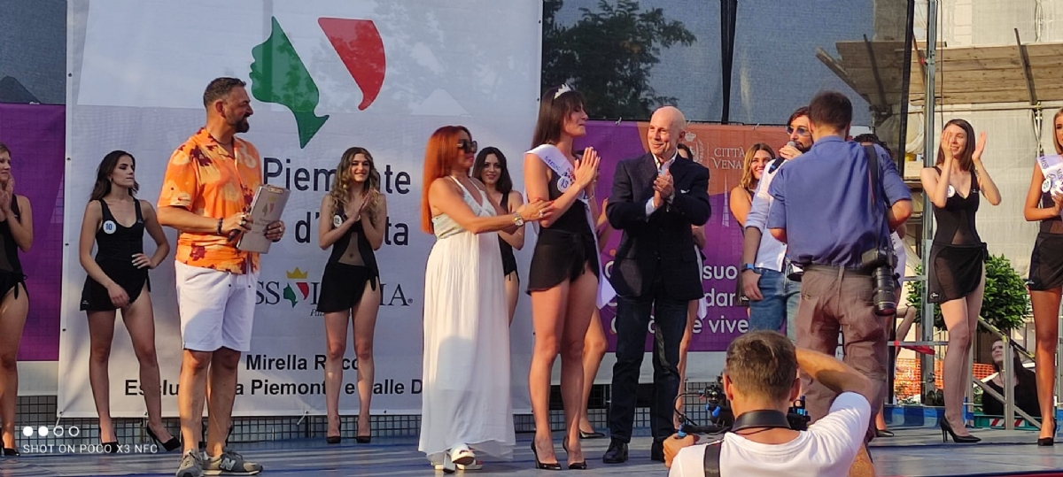 VENARIA - Successo straordinario per «Miss Italia»: Francesca Bergesio è «Miss Miluna Piemonte e Valle d’Aosta» - FOTO