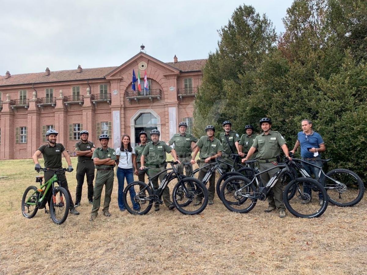 PARCO LA MANDRIA - Sei bici elettriche acquistate per gli spostamenti di guardiaparco e dipendenti