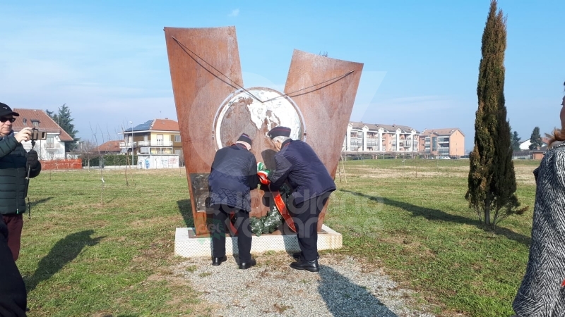 VENARIA - Celebrato questa mattina il «Giorno del Ricordo»: presenti anche le scuole cittadine
