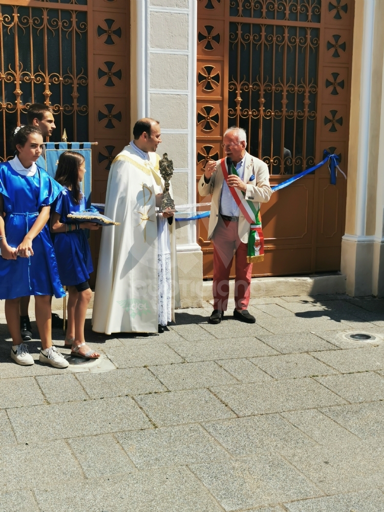 VENARIA ALTESSANO - Dopo il restauro, riapre la cappella di San Rocco - FOTO