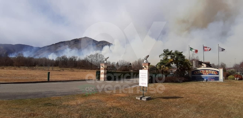VAL DELLA TORRE - Incendio boschivo in Borgata Buffa: il piromane è tornato in azione?