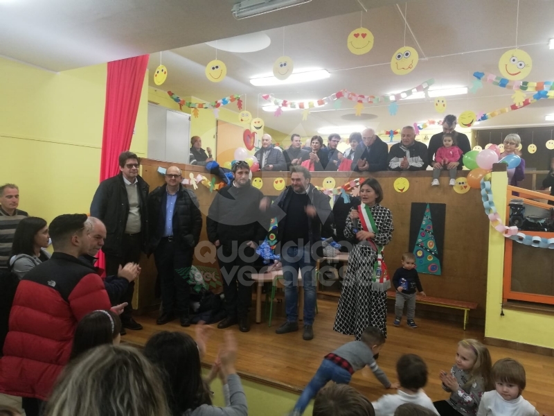GIVOLETTO - Inaugurato il nuovo dormitorio nella scuola dell'Infanzia - FOTO