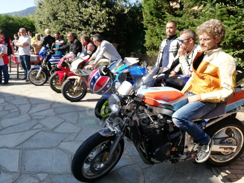GIVOLETTO - Un rombo di motori per l'ultimo saluto ad Andrea Mandrini