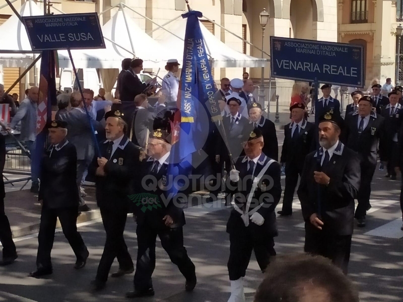 VENARIA - I marinai della sezione Cagnassone a Salerno nel ricordo di Claudio Genta