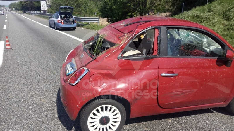 COLLEGNO-RIVOLI - Doppio incidente in tangenziale in pochi minuti: due feriti