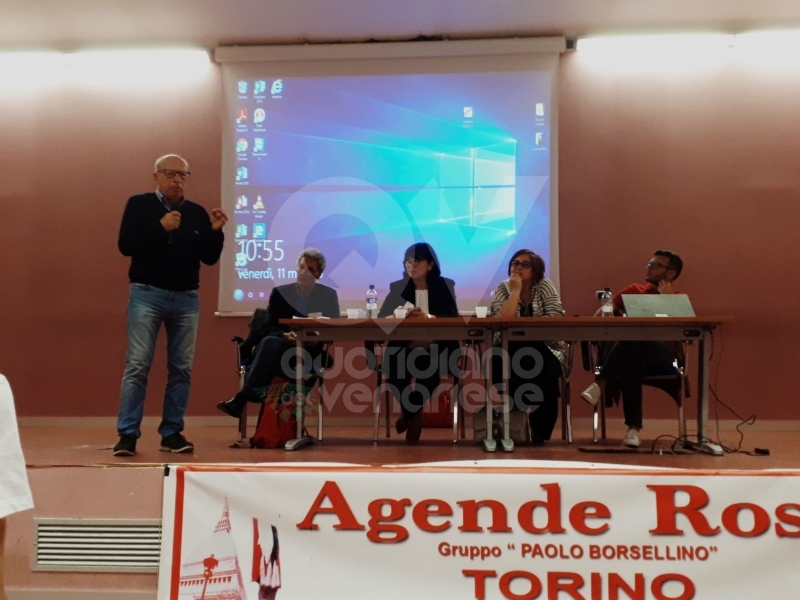 VENARIA - Salvatore Borsellino agli studenti dello Juvarra: «Dovete riprendere in mano i vostri sogni»