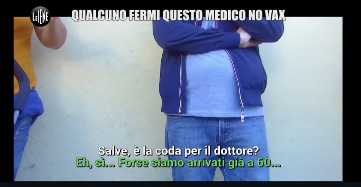 BORGARO - «Le Iene» nello studio del dottor Delicati: «Non mi curo di loro e vado avanti» - FOTO