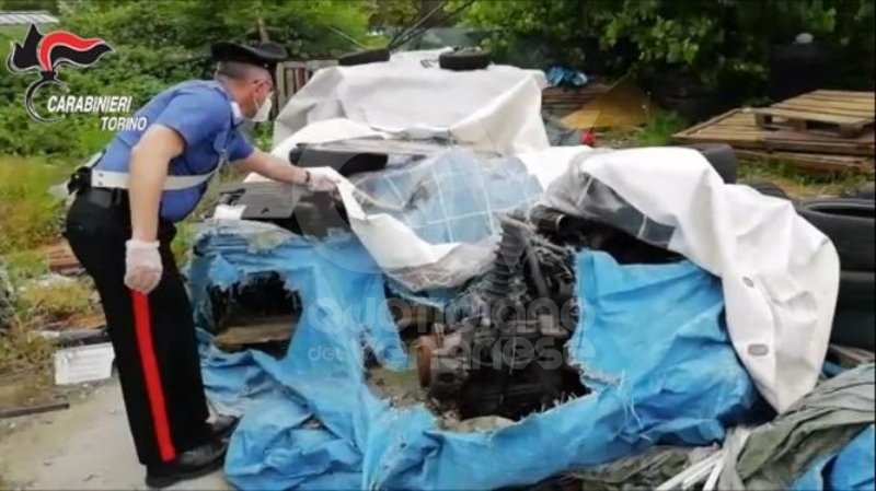 BORGARO-CASELLE-VENARIA - Il circolo privato era una discarica abusiva: due denunciati