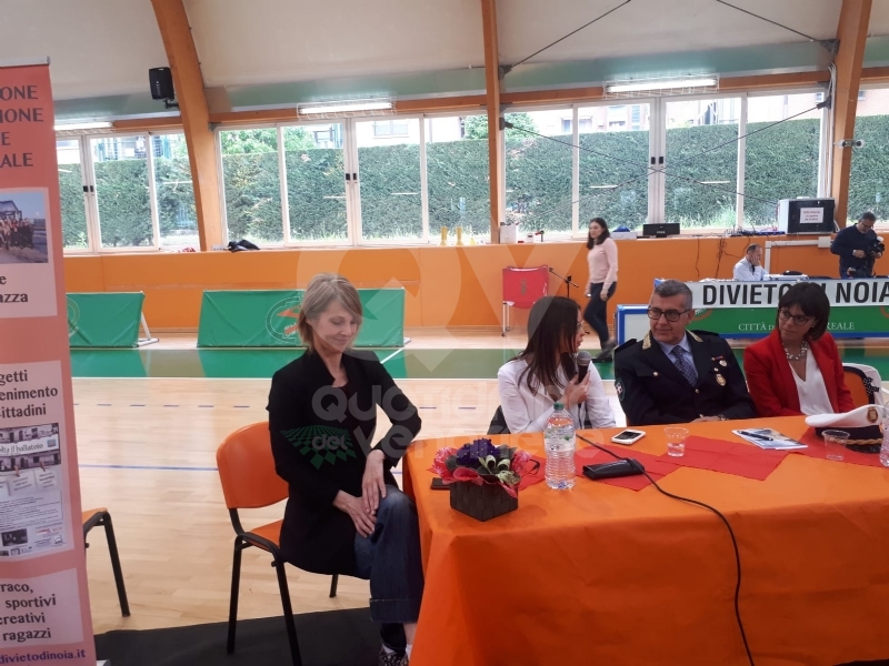 VENARIA - Lucia Annibali alle scuole: «La violenza sulle donne e di genere è un problema culturale»