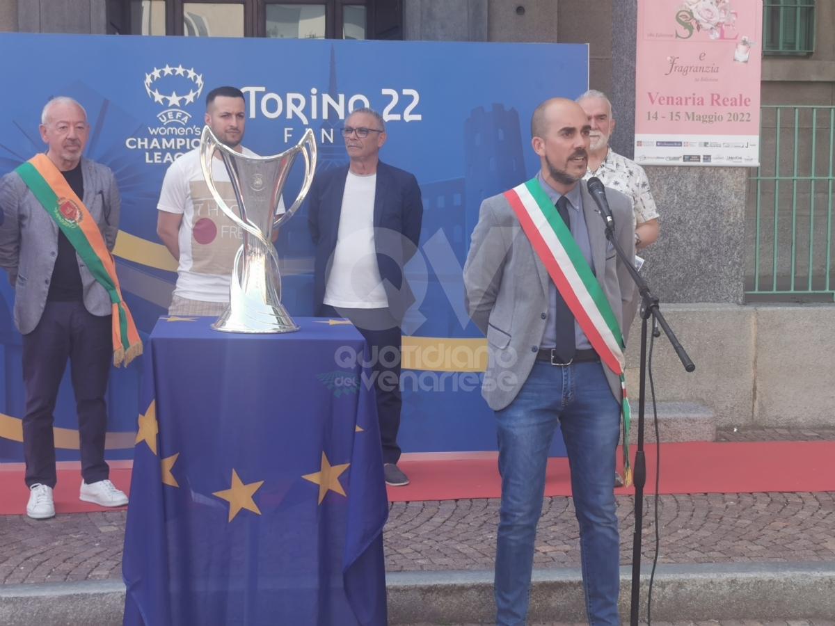 VENARIA - Una coppa di calcio europea arriva in città: è quella della Champions League femminile - FOTO