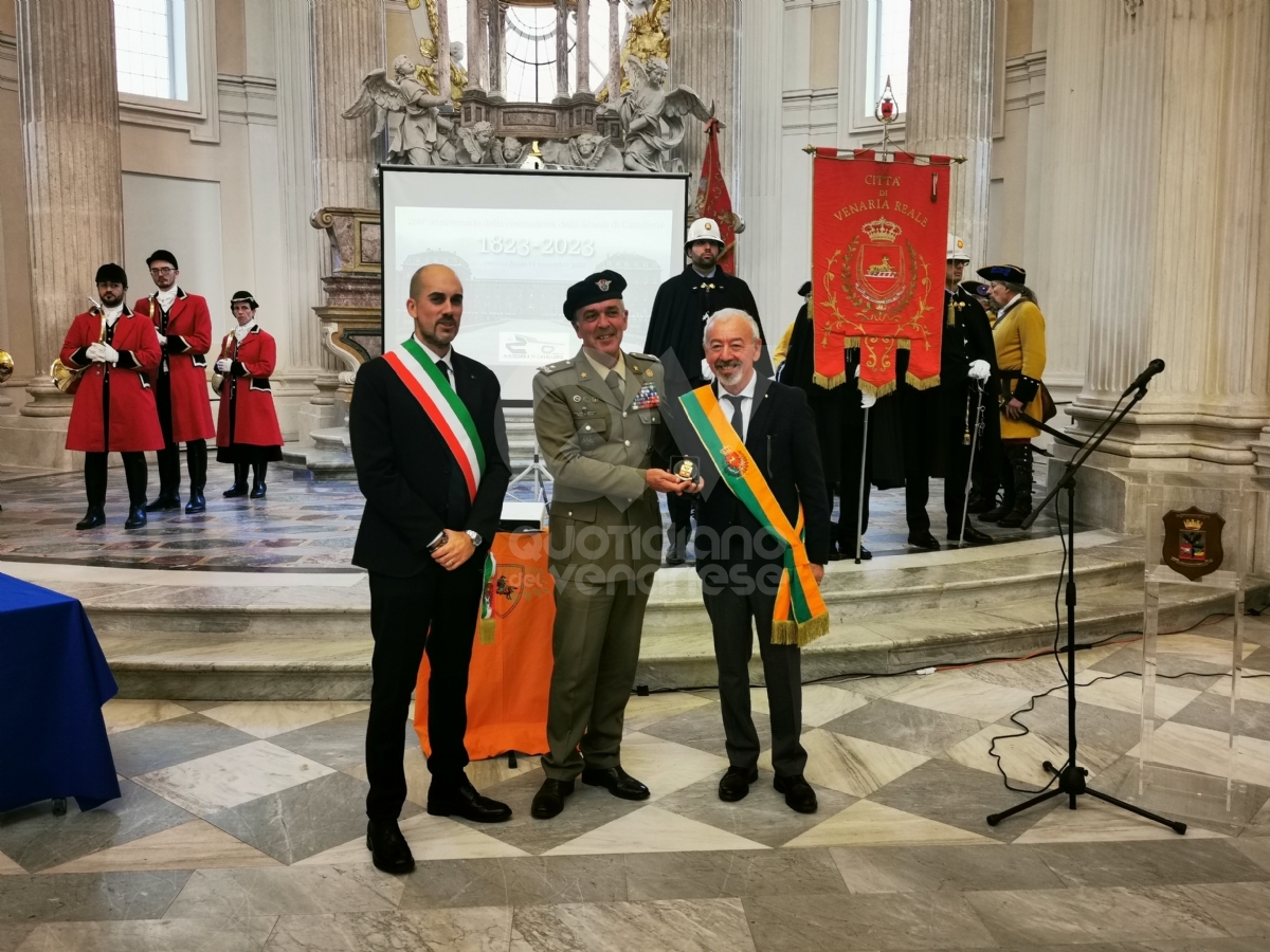 VENARIA - La «Scuola di Cavalleria» è cittadina onoraria a 200 anni dalla fondazione - FOTO E VIDEO