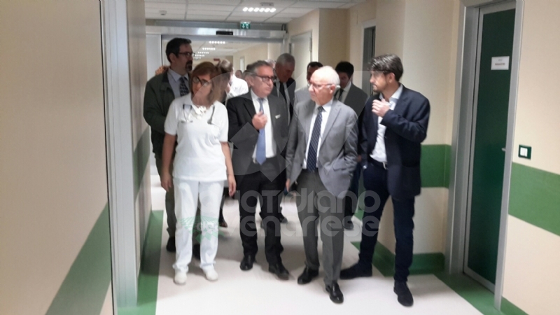 RIVOLI - Inaugurati il nuovo Day Hospital oncologico e gli ambulatori di Neurologia