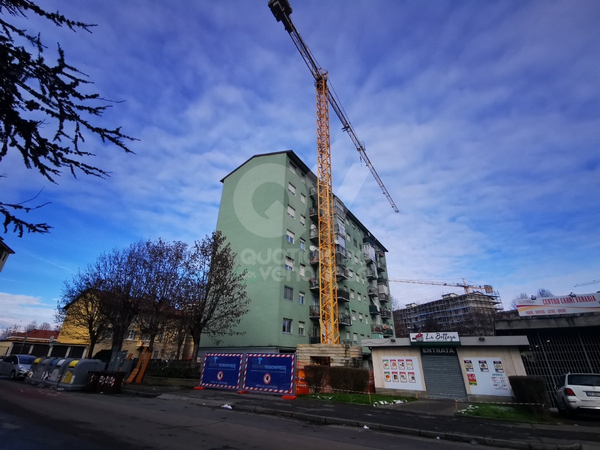 VENARIA ALTESSANO - «Maxi cantiere» da 30 milioni alle Fiordaliso: 10 palazzine rimesse a nuovo con il «Superbonus» - FOTO