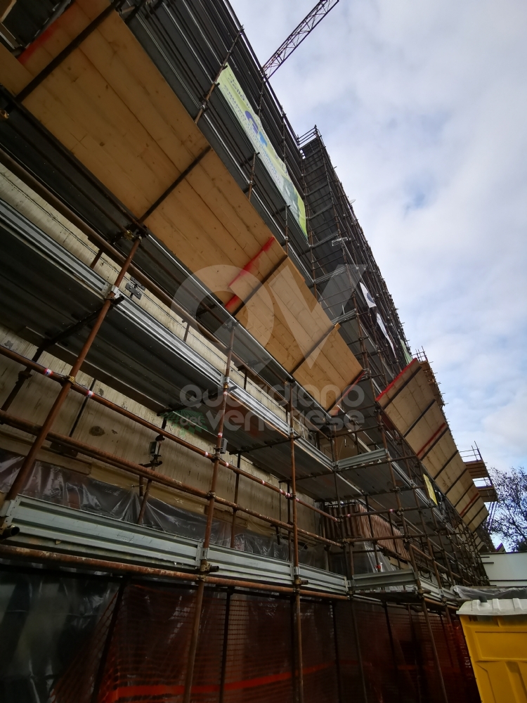 VENARIA ALTESSANO - «Maxi cantiere» da 30 milioni alle Fiordaliso: 10 palazzine rimesse a nuovo con il «Superbonus» - FOTO
