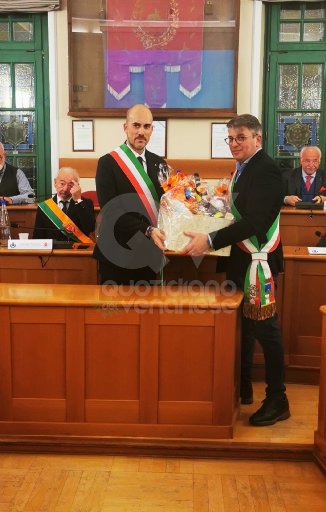 VENARIA - Il «patto d'amicizia» tra Venaria e San Donato di Ninea è realtà - FOTO E VIDEO