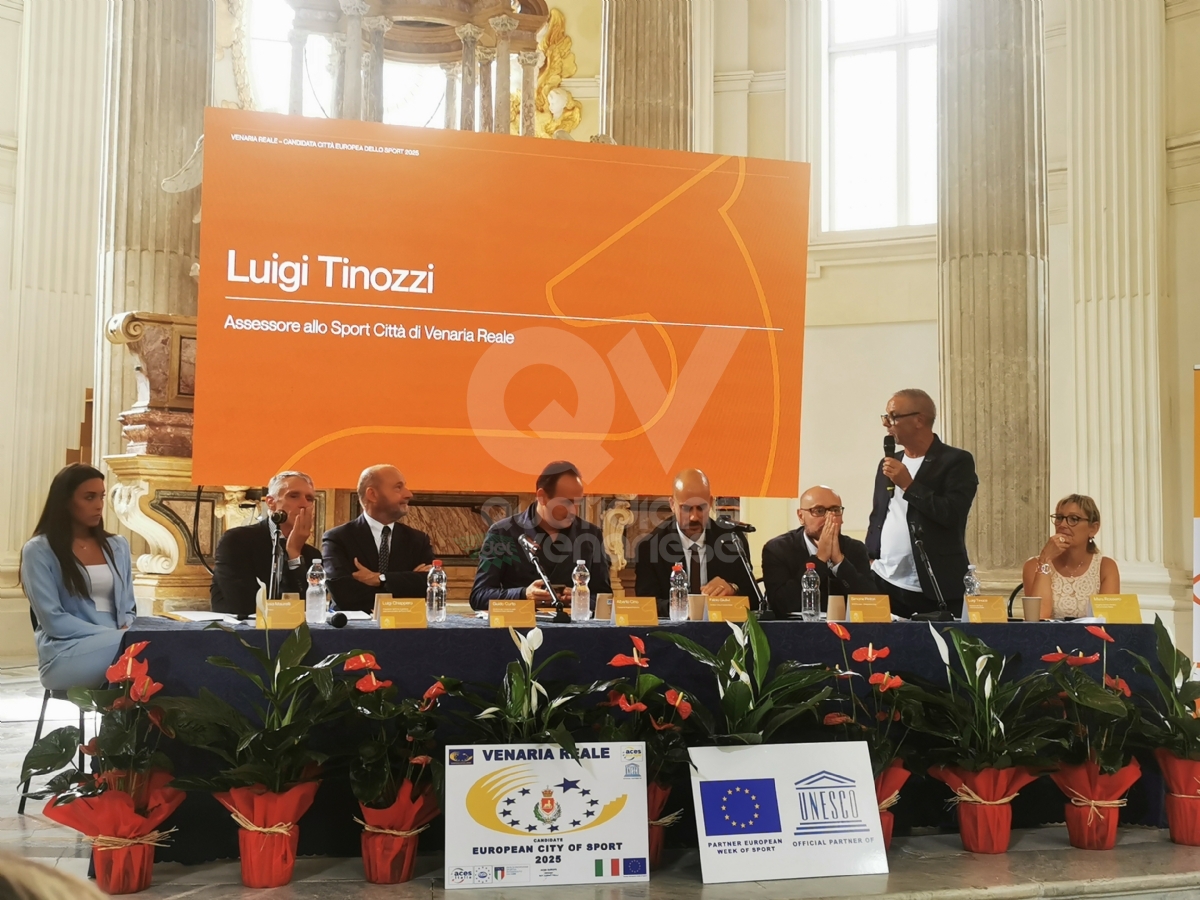 VENARIA - La Reale candidata a diventare «Città Europea dello Sport» per il 2025 - FOTO