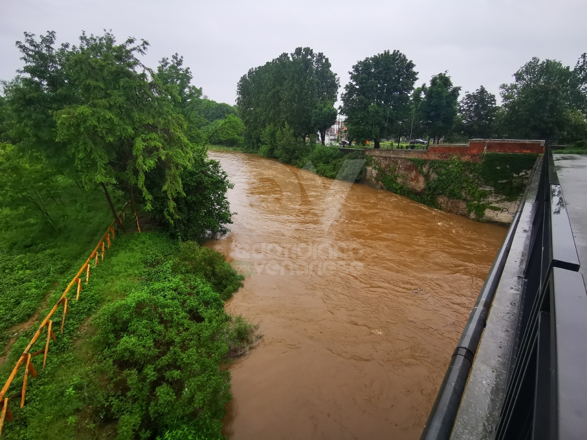 VENARIA-DRUENTO - Maltempo, allerta gialla: la Protezione Civile monitora la situazione - FOTO