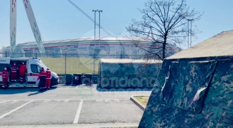 TORINO-VENARIA - Attivo il nuovo punto vaccinale dell'Allianz Stadium: oggi 100 dosi inoculate