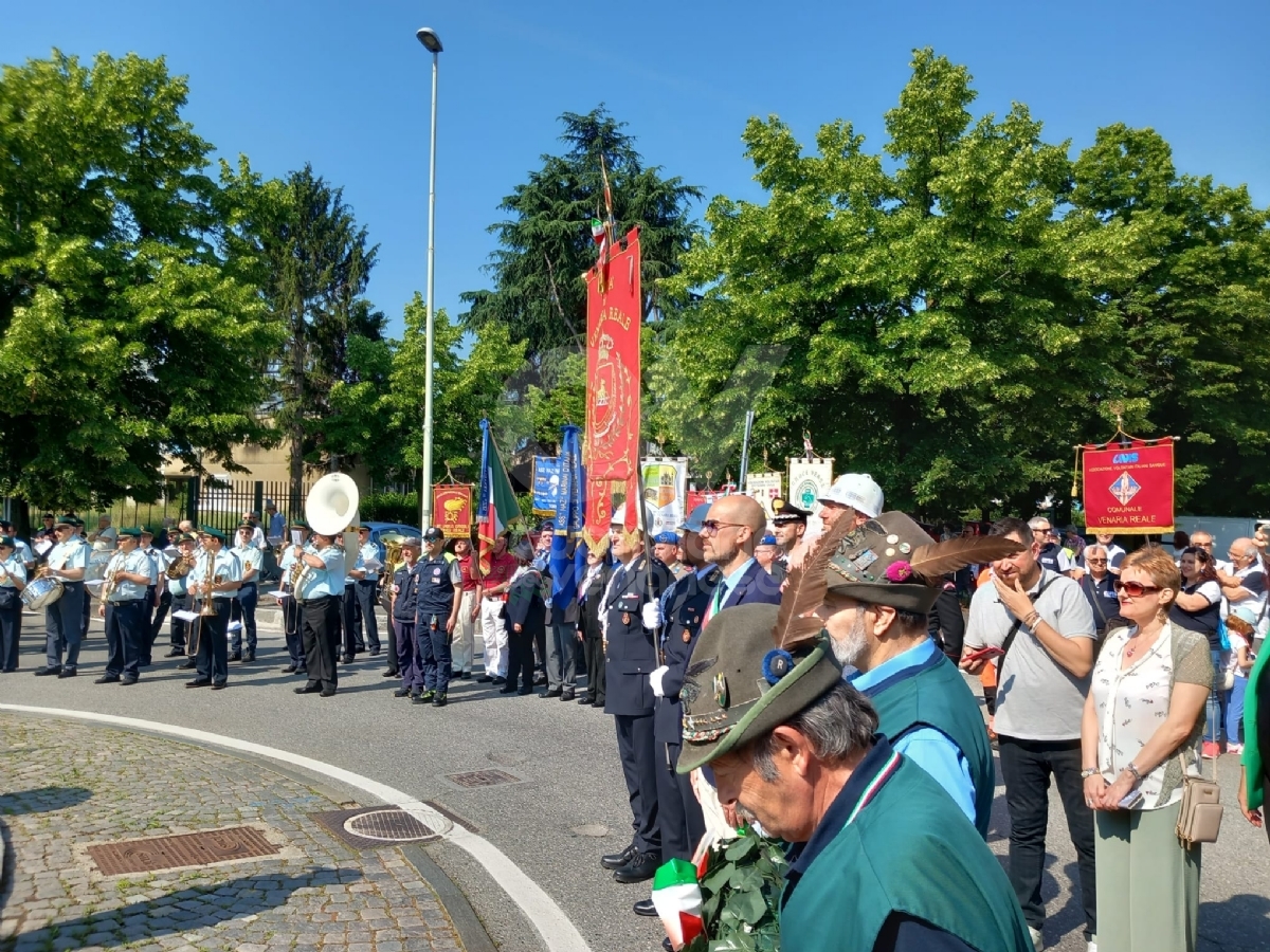 VENARIA - Celebrato il 2 Giugno, Festa della Repubblica - FOTO