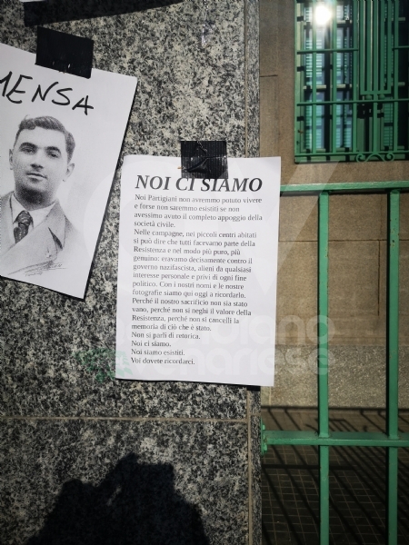 VENARIA - Da «Bella Ciao a distanza» dell'Anpi alla cerimonia in piazza Vittorio: il 25 aprile nella Reale - FOTO E VIDEO