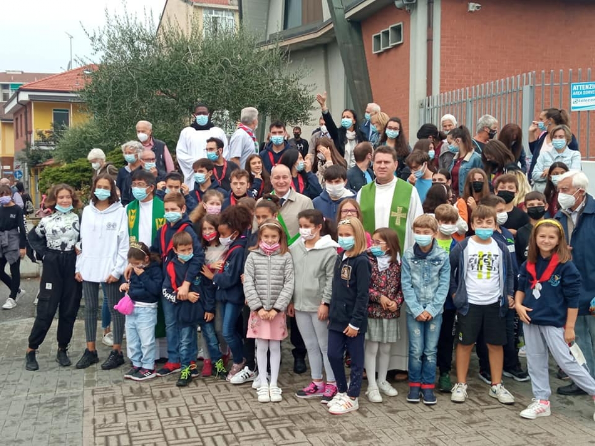 COLLEGNO - La città saluta l'arrivo di don Romeo Antica e dice arrivederci a padre Salesio Sebold - FOTO
