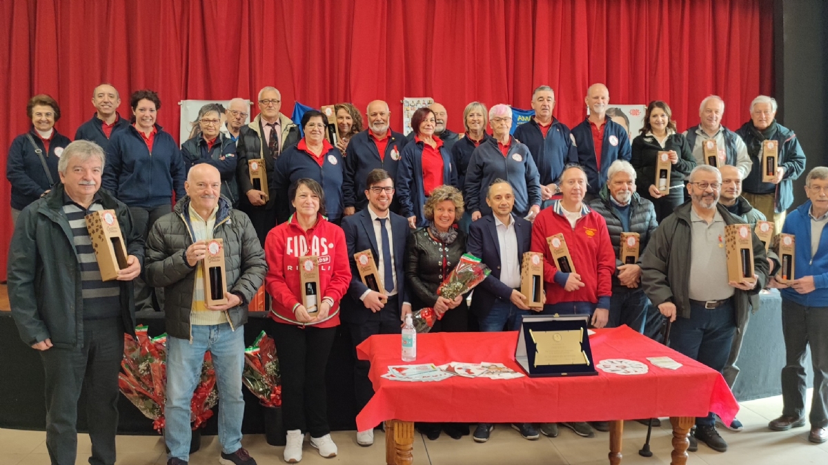 DRUENTO - Grande festa per i 50 anni della Fidas: «Chi dona sangue dona vita!» - FOTO