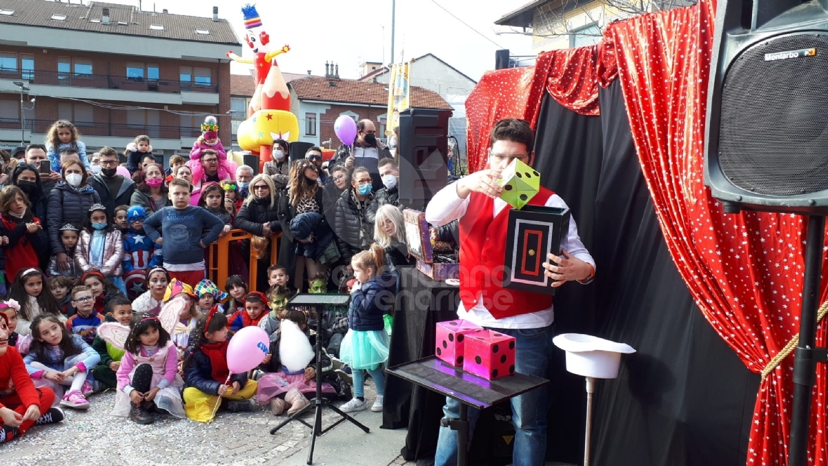 VENARIA - Colori, allegria, musica. Ma il Real Carnevale non dimentica l'Ucraina - FOTO